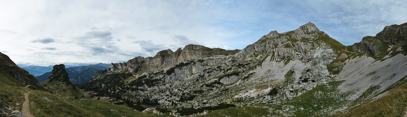 Gschollkopf and valley