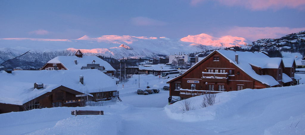 Sunrise over Beitostolen