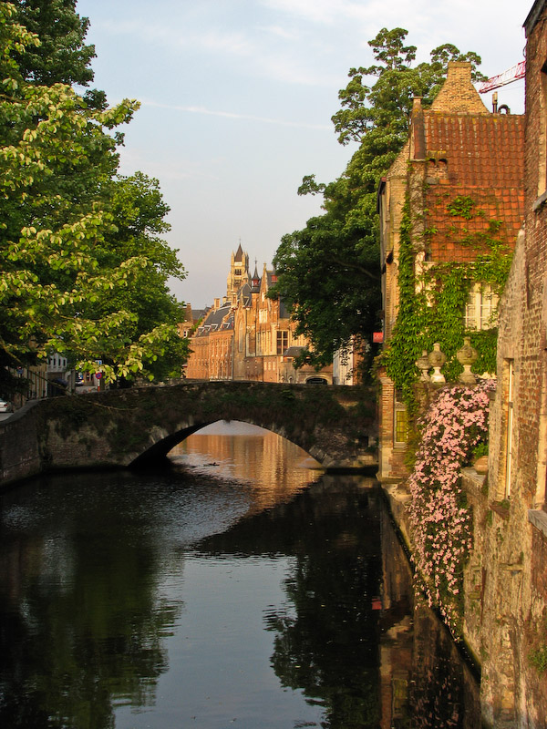 Bruges - Canal at Groenerei
