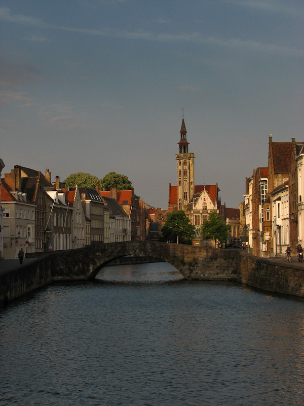 Bruges - Canal at Spiegelrei