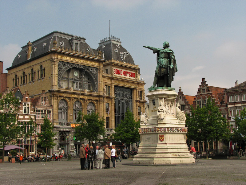 Ghent - The Vrijdagmarkt