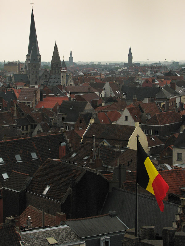 Ghent - View from castle