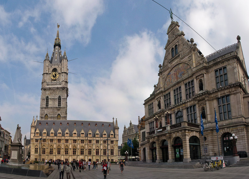 Ghent - Belfort and Theatre