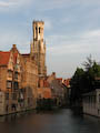 Bruges - Canal View of Belfort