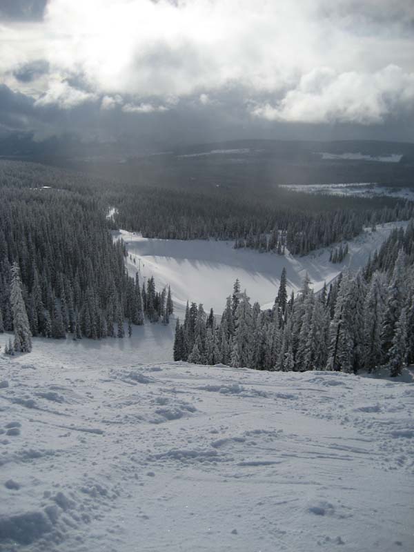 Surprise ski run