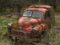 Old Morris Minor Van