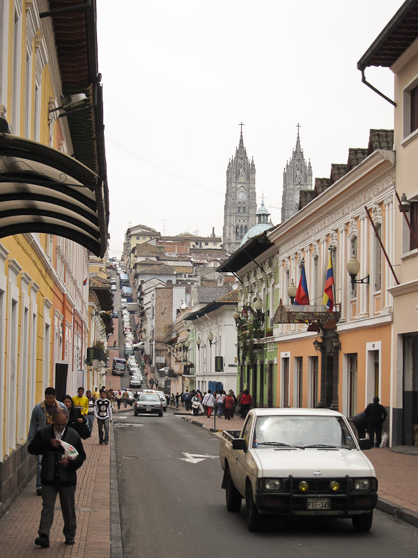 Quito - Busy streets