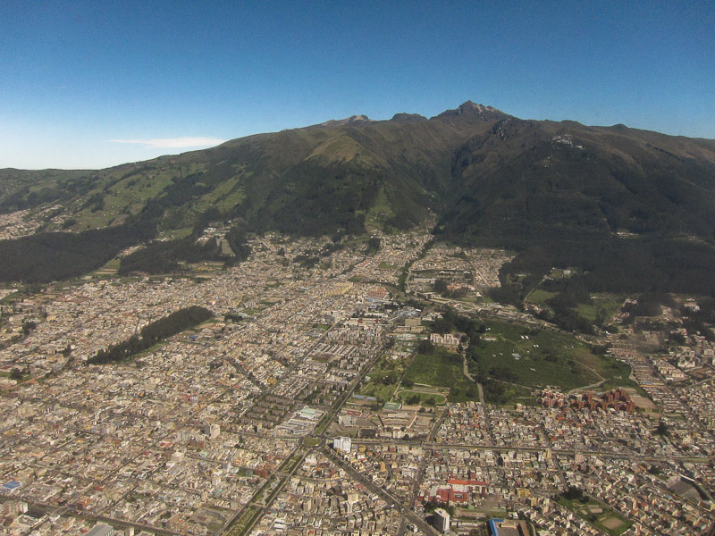 Quito from the air
