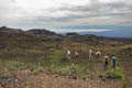 Walking down to Volcan Chico
