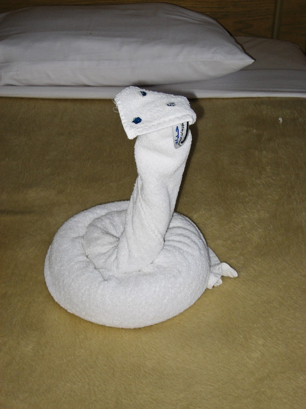 Snake sculpture