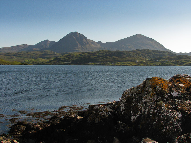 Assynt - Quinag over Loch Glencoul