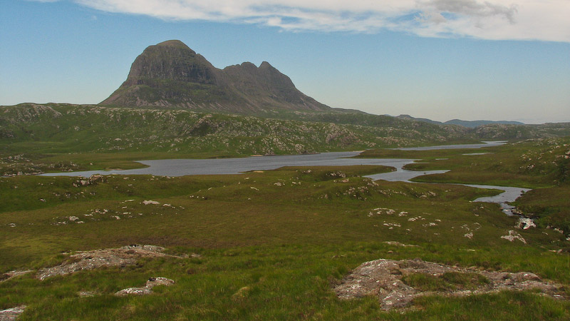 Assynt - Suilven from Fionn Loch