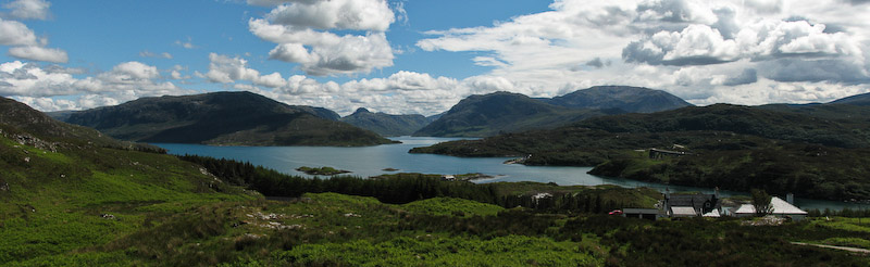 Assynt - Loch Glendhu and Loch Glencoul