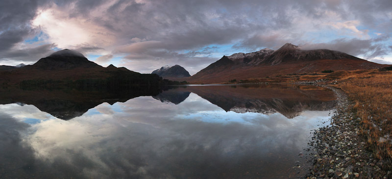 Torridon - Liathach and Beinn Eighe Reflections