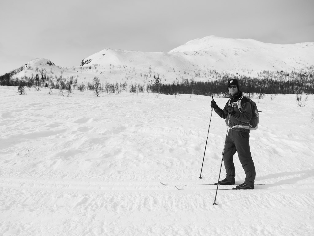  Espedalen - Neil on skis
