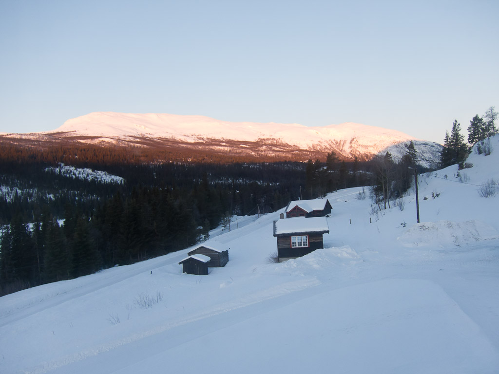  Espedalen - Sunrise from hotel room