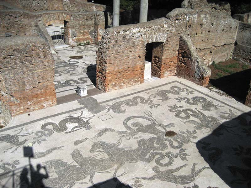 Rome 07 - Ostica Antica - Baths of Neptune