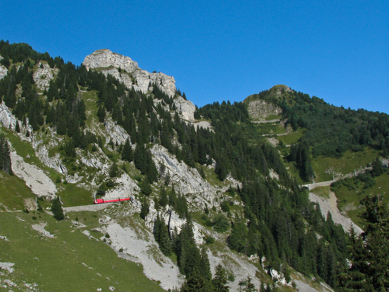 Schynige Platte Train Track