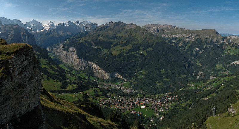 Lauterbrunnental from Mannlichen