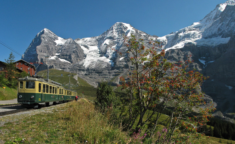 Eiger and Monch from Wengernalp