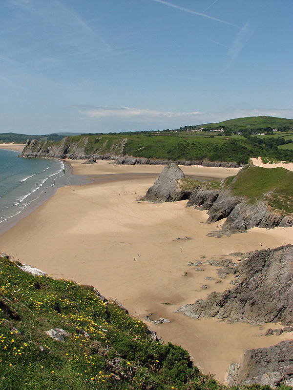 Three Cliffs Bay